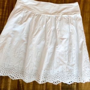 Ann Taylor LOFT Eyelet Skirt.